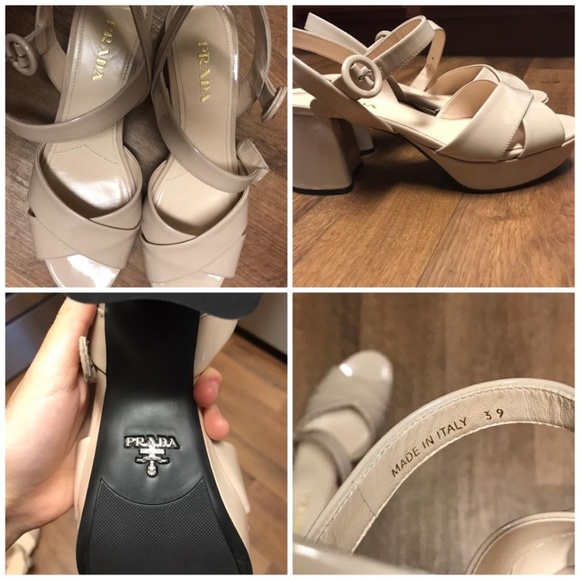 Patent Leather Platform Ankle-Wrap